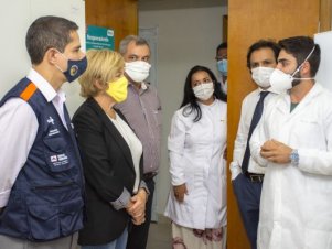 Secretário de Estado Adjunto de Saúde visita Labcovid